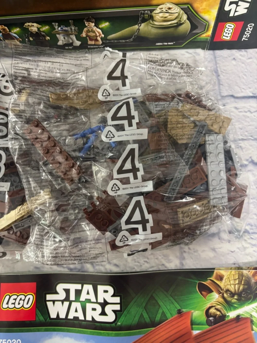 LEGO Star Wars: Jabba's Sail Barge (75020) 98% Complete Read Description RETIRED